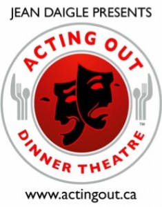 Acting Out Dinner Theatre Logo