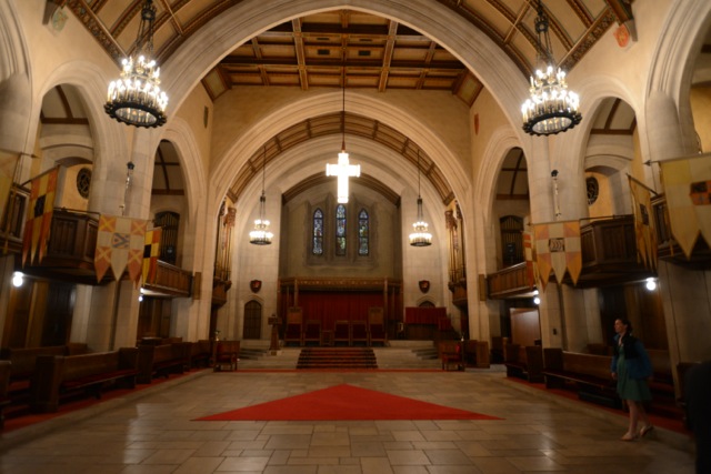 Knights Templar Cathedral, Detroit Masonic Building 4th floor